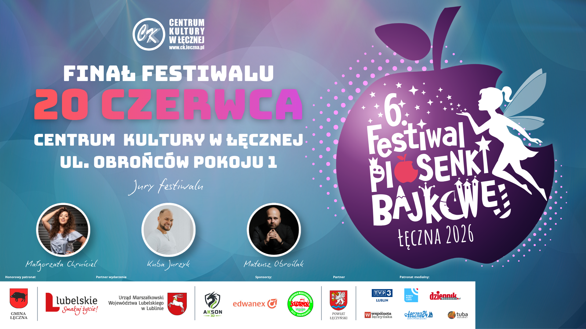 6. Ogólnopolski Festiwal Piosenki Bajkowej Łęczna 2026