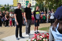 Uroczystość z okazji 75. rocznicy bitwy o most lubelski w Łęcznej