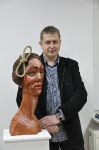GŁOWY - wernisaż wystawy rzeźby Stanisława Andrzeja Winiarskiego