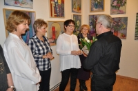 Wernisaż wystawy malarstwa uczestników zajęć w pracowni malarstwa sztalugowego