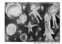 XI Ogólnopolskim Konkursie Rysunku Węglem pn.:”Kosmos”