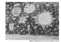 XI Ogólnopolskim Konkursie Rysunku Węglem pn.:”Kosmos”