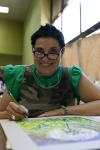 15. Międzynarodowy Plener Artystyczny-Artyści w trakcie pracy 