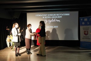 I Powiatowy Konkurs Recytatorski w Języku Angielskim My English Poem