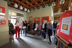 Uroczystość rozstrzygnięcia I Powiatowego Konkursu Plastyczno-Językowego IDIOMY W OBRAZACH – 11 maja 2022 r.
