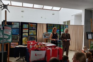 Uroczystość wręczenia nagród i wyróżnień uczestnikom kolejnej edycji Wojewódzkiego Integracyjnego Konkursu Plastycznego „Nadwieprzańskie koloryty – W lustrze wody” 