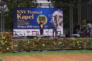  Plakat-kapele XXV Festiwal Kapel Ulicznych i Podwórkowych i Podwórkowych im. Adama  Świecy „Łęczna 2022”