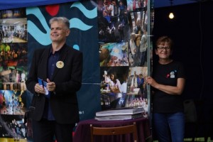  Plakat-kapele XXV Festiwal Kapel Ulicznych i Podwórkowych i Podwórkowych im. Adama  Świecy „Łęczna 2022”