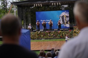  Plakat-kapele XXV Festiwal Kapel Ulicznych i Podwórkowych i Podwórkowych im. Adama  Świecy „Łęczna 2022”