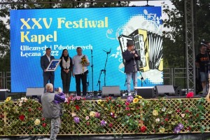  Plakat-kapele XXV Festiwal Kapel Ulicznych i Podwórkowych i Podwórkowych im. Adama  Świecy „Łęczna 2022”
