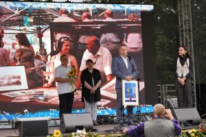  Plakat-kapele XXV Festiwal Kapel Ulicznych i Podwórkowych i Podwórkowych im. Adama  Świecy „Łęczna 2022”