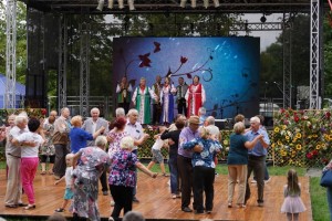 Plakat-kapele XXV Festiwal Kapel Ulicznych i Podwórkowych i Podwórkowych im. Adama  Świecy „Łęczna 2022”