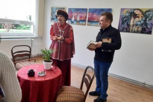 Spotkanie z panią Izabelą Korzeniowską z Chorągwi Zamku w Zawieprzycach Atanazego Miączyńskiego Herbu Suchekomnaty