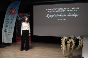 III POWIATOWY KONKURS RECYTATORSKIZ JĘZYKA ANGIELSKIEGO I NIEMIECKIEGO