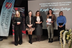 III POWIATOWY KONKURS RECYTATORSKIZ JĘZYKA ANGIELSKIEGO I NIEMIECKIEGO