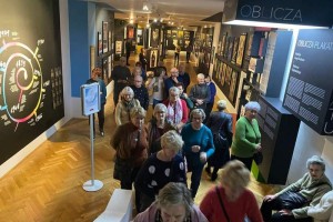 Wycieczka studentów Lubelskiego Uniwersytetu Trzeciego Wieku Filia w Łęcznej do Muzeum Narodowego w Lublinie