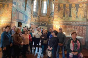 Wycieczka studentów Lubelskiego Uniwersytetu Trzeciego Wieku Filia w Łęcznej do Muzeum Narodowego w Lublinie