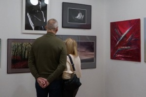 Wystawa zbiorowa twórczości Łęczyńskie Stowarzyszenie Twórców Kultury i Sztuki PLAMA