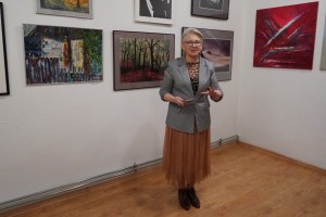 Wystawa zbiorowa twórczości Łęczyńskie Stowarzyszenie Twórców Kultury i Sztuki PLAMA