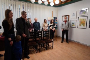 Wystawa zbiorowa twórczości Łęczyńskie Stowarzyszenie Twórców Kultury i Sztuki PLAMA