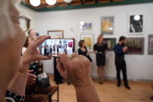 Wystawa zbiorowa twórczości Łęczyńskie Stowarzyszenie Twórców Kultury i Sztuki PLAMA