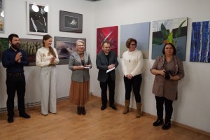 Wystawa zbiorowa twórczości Łęczyńskie Stowarzyszenie Twórców Kultury i Sztuki PLAMA