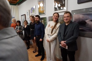 Wystawa zbiorowa twórczości Łęczyńskie Stowarzyszenie Twórców Kultury i Sztuki PLAMA