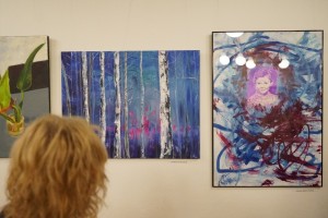 Wystawa zbiorowa twórczości Łęczyńskie Stowarzyszenie Twórców Kultury i Sztuki PLAMA