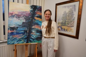 Wystawa zbiorowa twórczości Łęczyńskie Stowarzyszenie Twórców Kultury i Sztuki PLAMA