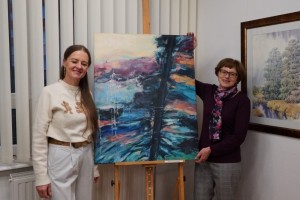 Wystawa zbiorowa twórczości Łęczyńskie Stowarzyszenie Twórców Kultury i Sztuki PLAMA