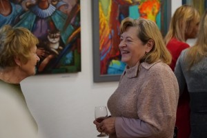 Wystawa zbiorowa twórczości Łęczyńskie Stowarzyszenie Twórców Kultury i Sztuki PLAMA