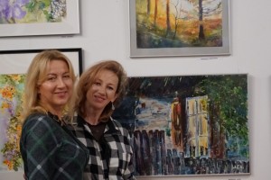 Wystawa zbiorowa twórczości Łęczyńskie Stowarzyszenie Twórców Kultury i Sztuki PLAMA