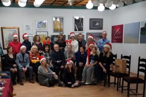 Wystawa zbiorowa twórczości Łęczyńskie Stowarzyszenie Twórców Kultury i Sztuki PLAMA