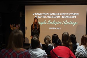 V POWIATOWY KONKURS RECYTATORSKI Z JĘZYKA ANGIELSKIEGO I NIEMIECKIEGO