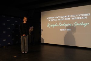 V POWIATOWY KONKURS RECYTATORSKI Z JĘZYKA ANGIELSKIEGO I NIEMIECKIEGO