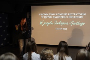 V POWIATOWY KONKURS RECYTATORSKI Z JĘZYKA ANGIELSKIEGO I NIEMIECKIEGO