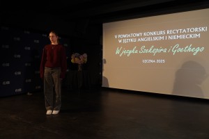 V POWIATOWY KONKURS RECYTATORSKI Z JĘZYKA ANGIELSKIEGO I NIEMIECKIEGO