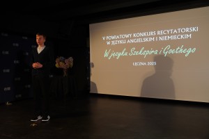V POWIATOWY KONKURS RECYTATORSKI Z JĘZYKA ANGIELSKIEGO I NIEMIECKIEGO