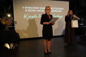 V POWIATOWY KONKURS RECYTATORSKI Z JĘZYKA ANGIELSKIEGO I NIEMIECKIEGO